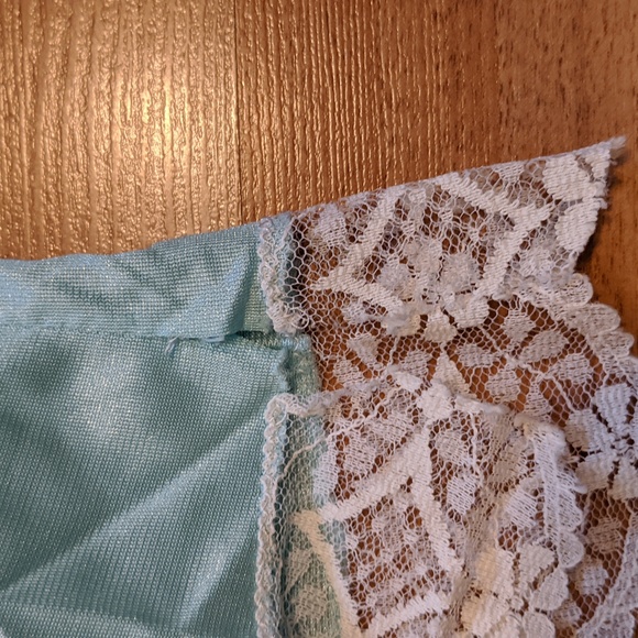 Vintage Robins egg blue slip - Picture 4 of 4
